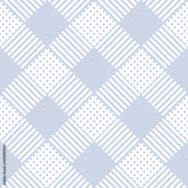 Fototapeta Abstract Seamless Diagonal Geometric Checked Pattern.