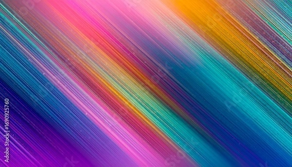 Obraz Pastel Rainbow Cloud Sky Background