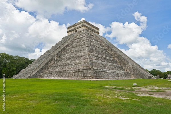 Obraz Temple of Kukulcan at Chichen Itza