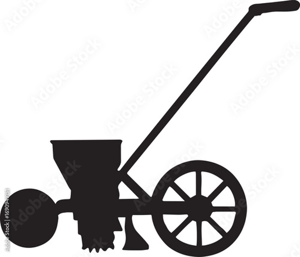 Fototapeta Buy the EarthWay 10001 Garden Seeder – a lightweight, push-type precision planter for vegetables. Perfect for home gardens, small farms, and organic growers.