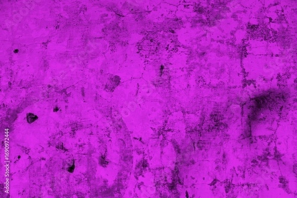 Fototapeta Pink-toned grunge texture with distressed and worn-out patterns, perfect for backgrounds or artistic concepts, lending an abstract and vibrant appeal to your visual creations.