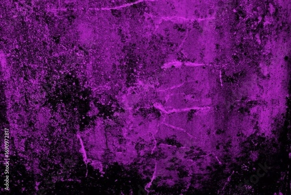 Fototapeta Pink-toned grunge texture with distressed and worn-out patterns, perfect for backgrounds or artistic concepts, lending an abstract and vibrant appeal to your visual creations.