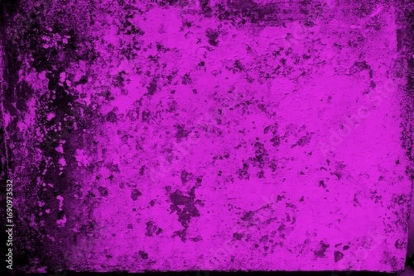 Fototapeta Pink-toned grunge texture with distressed and worn-out patterns, perfect for backgrounds or artistic concepts, lending an abstract and vibrant appeal to your visual creations.