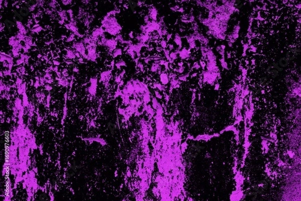 Fototapeta Pink-toned grunge texture with distressed and worn-out patterns, perfect for backgrounds or artistic concepts, lending an abstract and vibrant appeal to your visual creations.