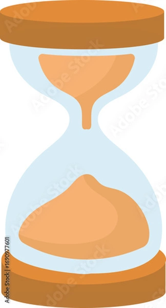 Obraz Hourglass Sand Clock Time Illustration