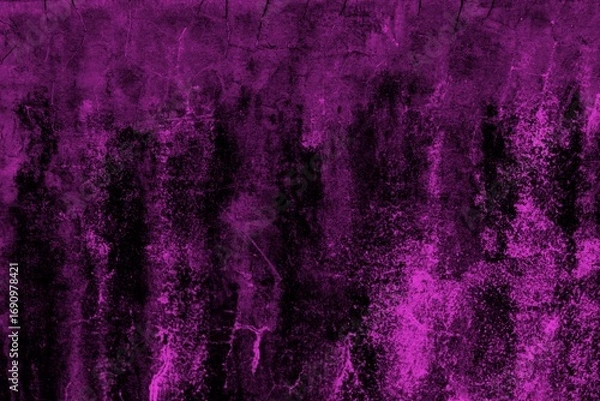 Fototapeta Pink-toned grunge texture with distressed and worn-out patterns, perfect for backgrounds or artistic concepts, lending an abstract and vibrant appeal to your visual creations.