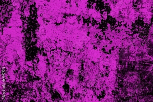 Fototapeta Pink-toned grunge texture with distressed and worn-out patterns, perfect for backgrounds or artistic concepts, lending an abstract and vibrant appeal to your visual creations.