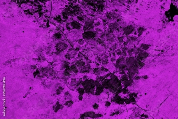 Fototapeta Pink-toned grunge texture with distressed and worn-out patterns, perfect for backgrounds or artistic concepts, lending an abstract and vibrant appeal to your visual creations.