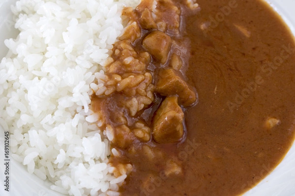 Fototapeta チキンカレー