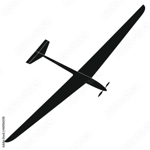 Fototapeta Glider soaring