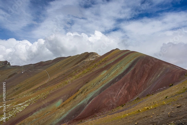 Fototapeta Rainbow Mountain, locally known as Vinicunca