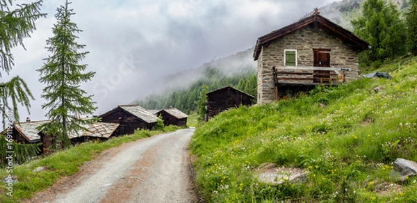 Obraz Tufteren hamlet near Zermatt, Switzerland