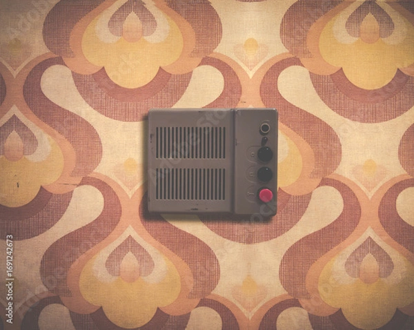 Obraz Retro Wall Intercom