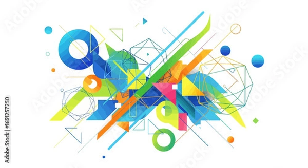 Fototapeta colorful abstract background