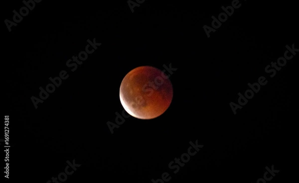 Obraz Blood Moon Lunar Eclipse September 2025