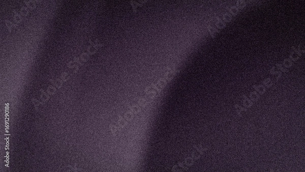 Fototapeta A captivating 4K background with an elegant, blurry, and grainy texture featuring deep shades of dark purple and black