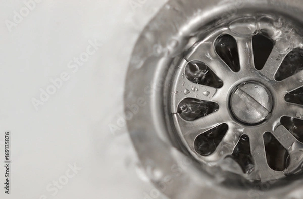 Fototapeta Spuścić i płynącą wodę