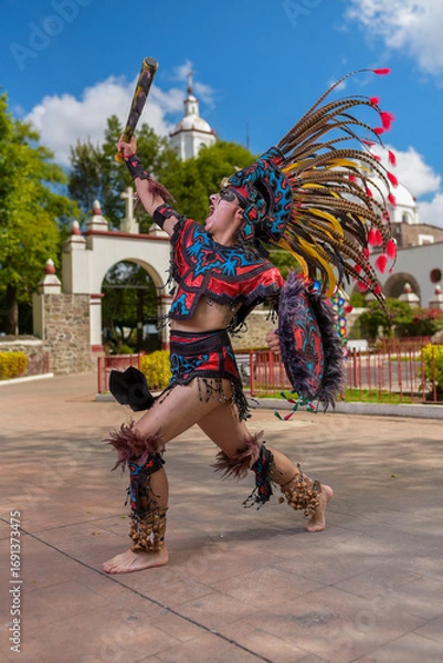 Obraz Danzante azteca 