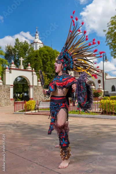 Obraz Danzante azteca 