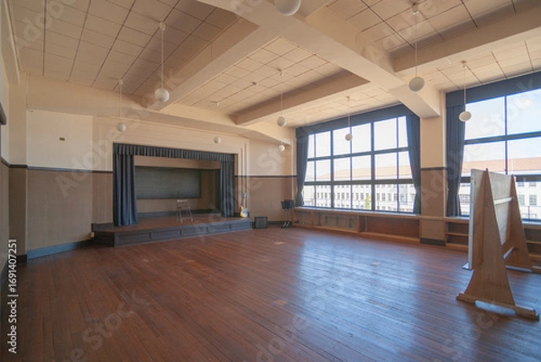 Fototapeta 旧豊郷小学校校舎群歌唱室