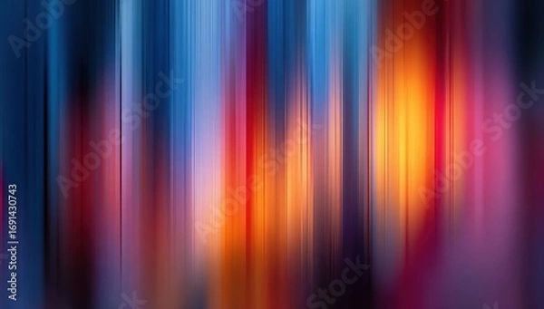 Fototapeta Abstract vertical vibrant color streaks