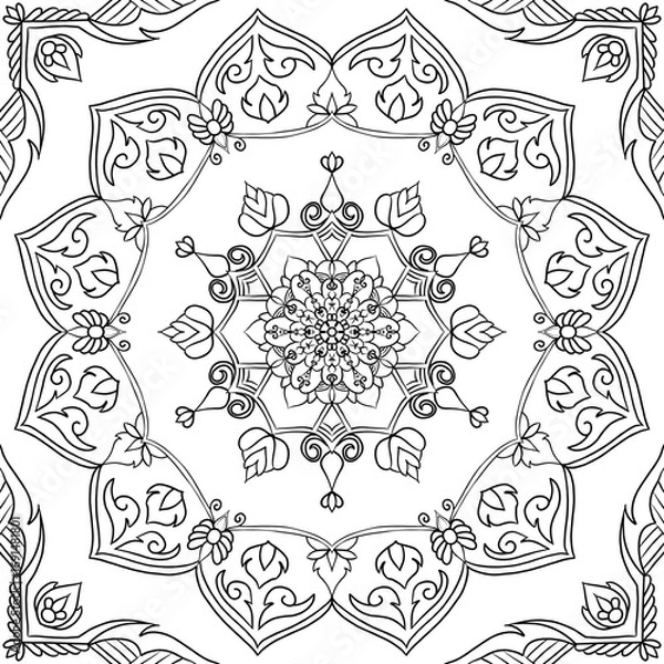 Obraz set of ornamental elements