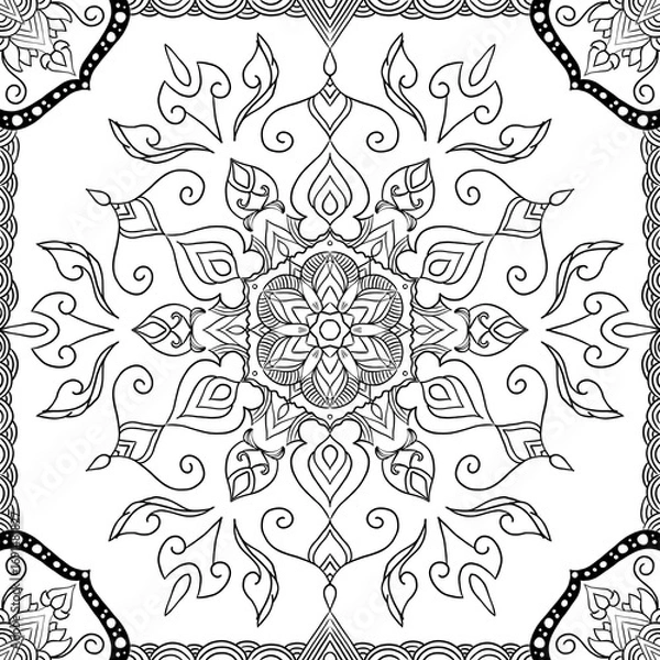 Obraz abstract floral background