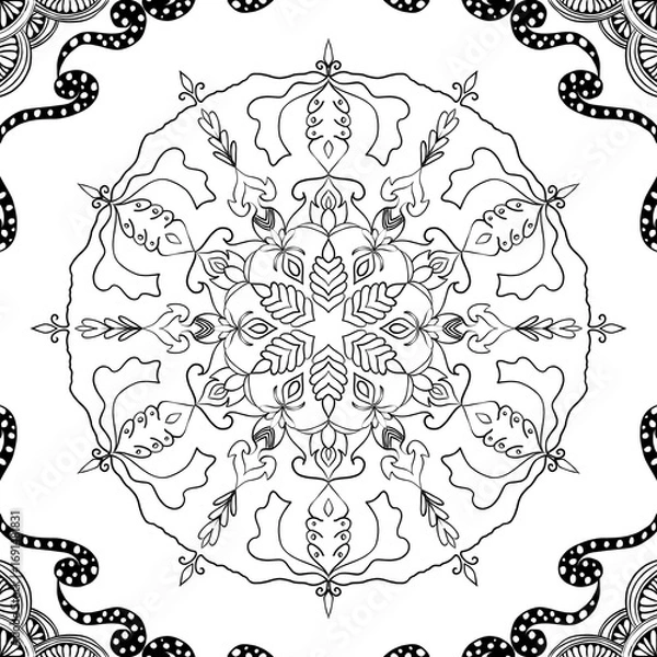 Obraz floral design element