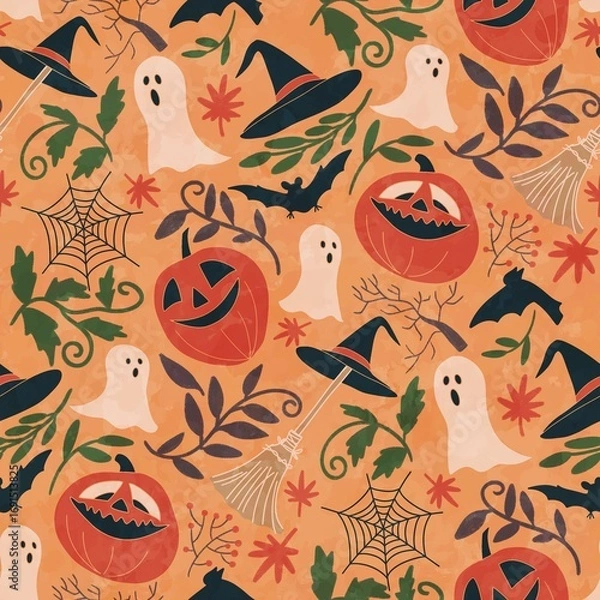 Obraz 제목 없는 아트할로윈 매직 가든 (Halloween Magic Garden)워크
