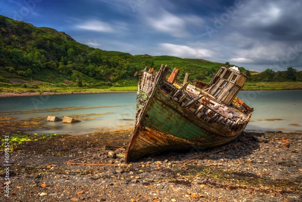 Obraz Ardvasar old boat