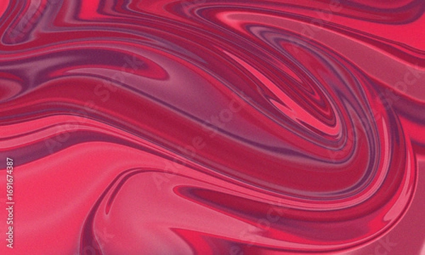 Fototapeta Swirling shades of vibrant pink and deep magenta abstract texture background art