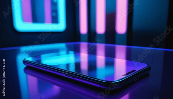 Fototapeta Light, color, lines, graphics