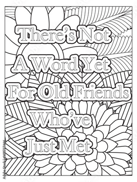 Obraz PrintFlowers Coloring Pages For Adules