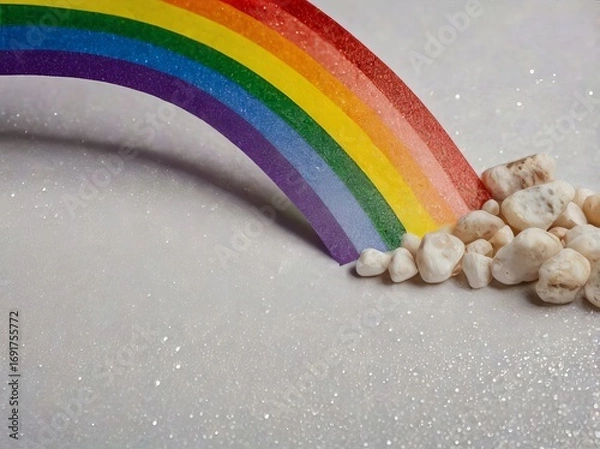 Obraz rainbow  background 