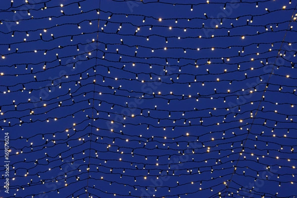 Obraz Close up light chain decoration