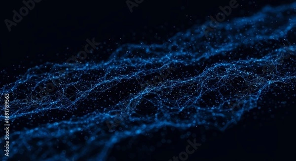 Fototapeta Abstract Data Network Graphic