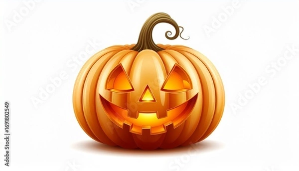 Obraz ジャックオーランタンのかぼちゃ／Jack-o-Lantern Pumpkin