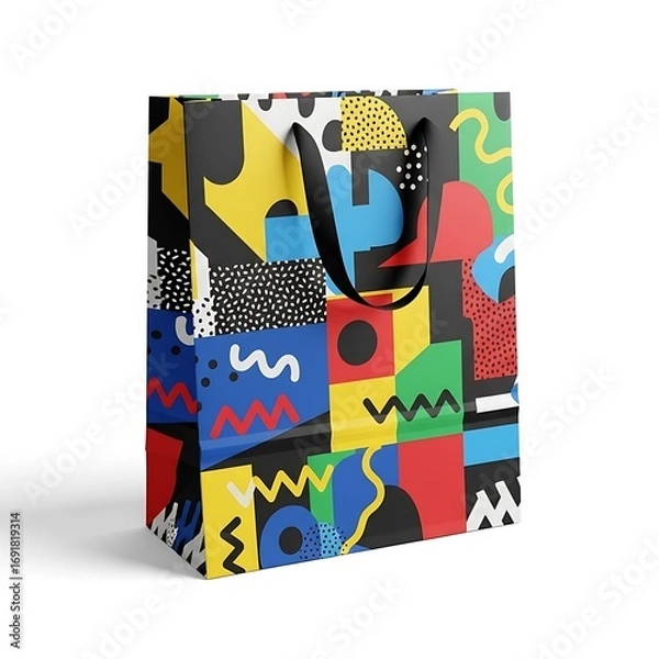 Fototapeta Abstract Pattern Gift Bag