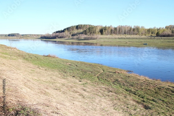Fototapeta СЕЛЬСКИЙ ДЕРЕВЕНСКИЙ  ПЕЙЗАЖ