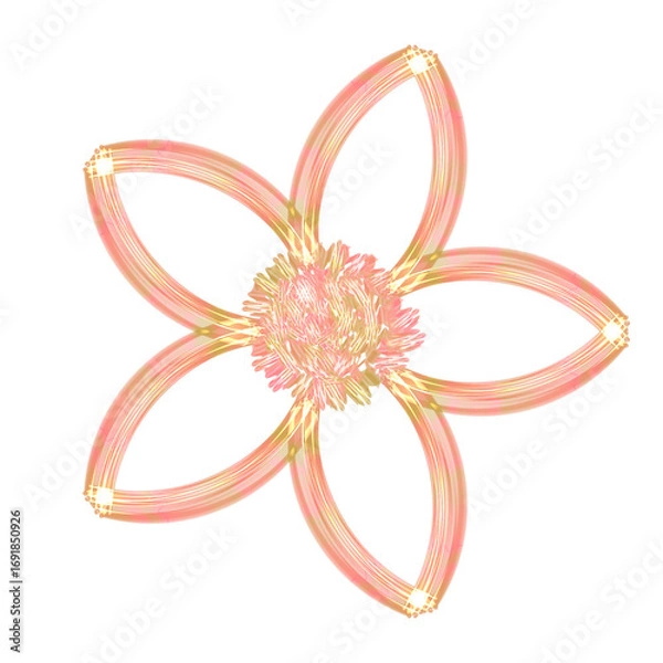 Fototapeta Abstract Floral Pattern