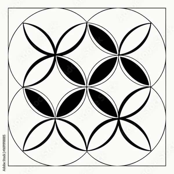 Fototapeta “Geometric Pulse”