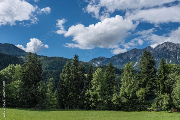 Fototapeta The landscape of mountain in Tyrol, Austria