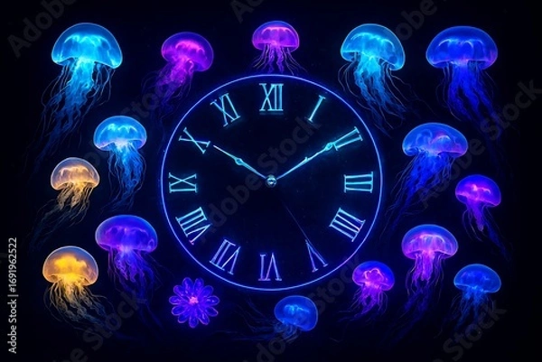 Obraz Jellyfish Chrono-Dance