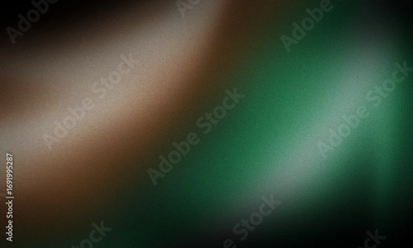 Fototapeta Abstract Blur Green Brown Gradient Background Texture