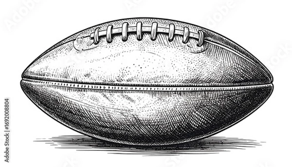 Fototapeta Vintage American Football