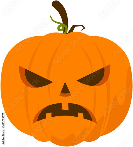 Obraz Halloween Pumpkin Illustration