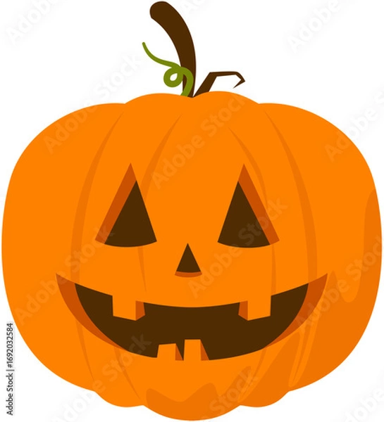 Obraz Halloween Pumpkin Illustration