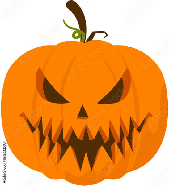 Obraz Halloween Pumpkin Illustration