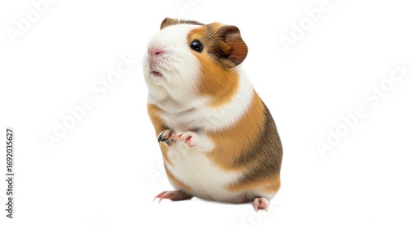 Obraz Cute guinea pig looking upward