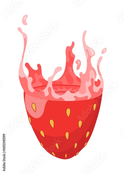 Obraz Fresh and Delicious Strawberry for Your Culinary Creations